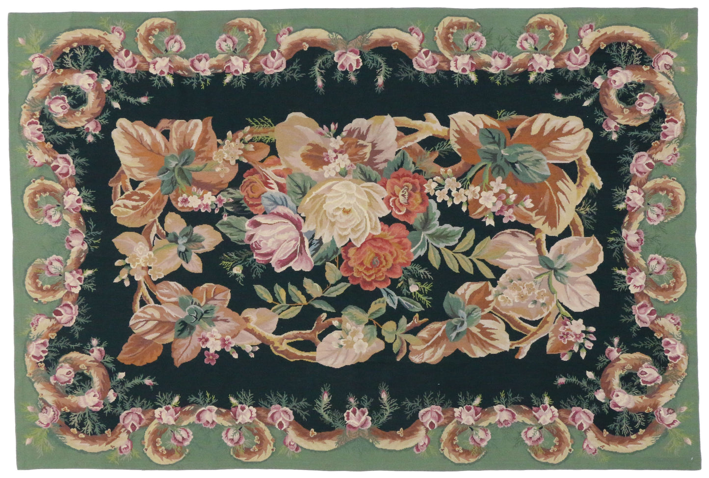 6 x 9 Needlepoint Rug 76661