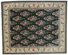 8 x 10 Vintage Chinese Floral Rug 76666