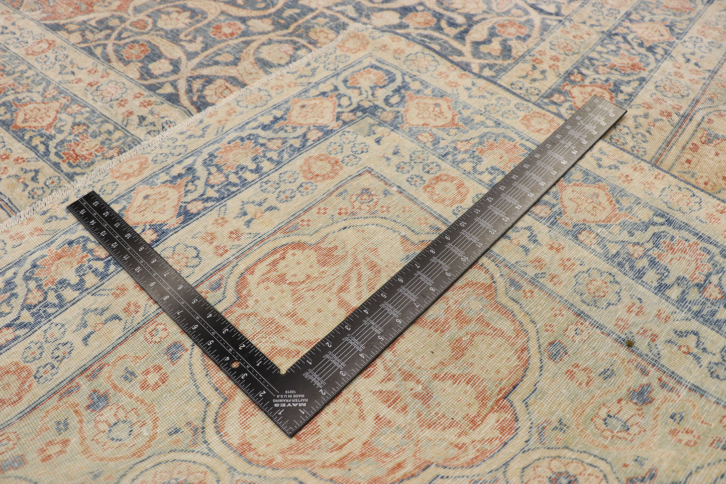 15 x 22 Antique Persian Tabriz Rug 76692