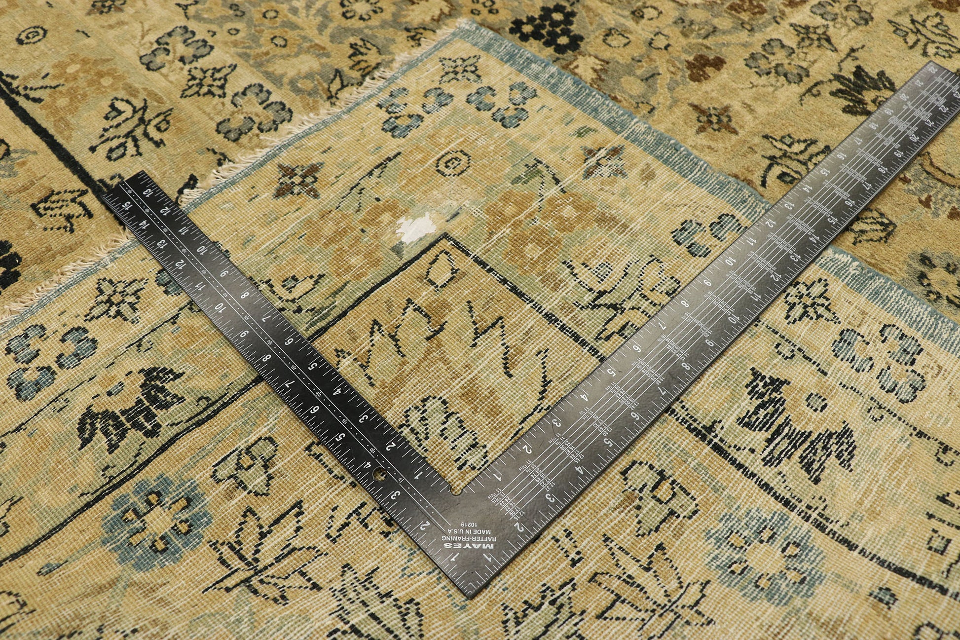 11 x 16 Antique Persian Kerman Rug 76701