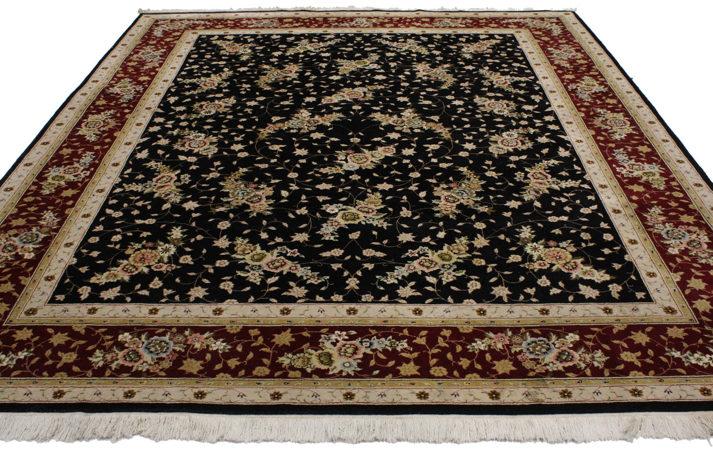 8 x 10 Vintage Chinese Tabriz Rug 76703