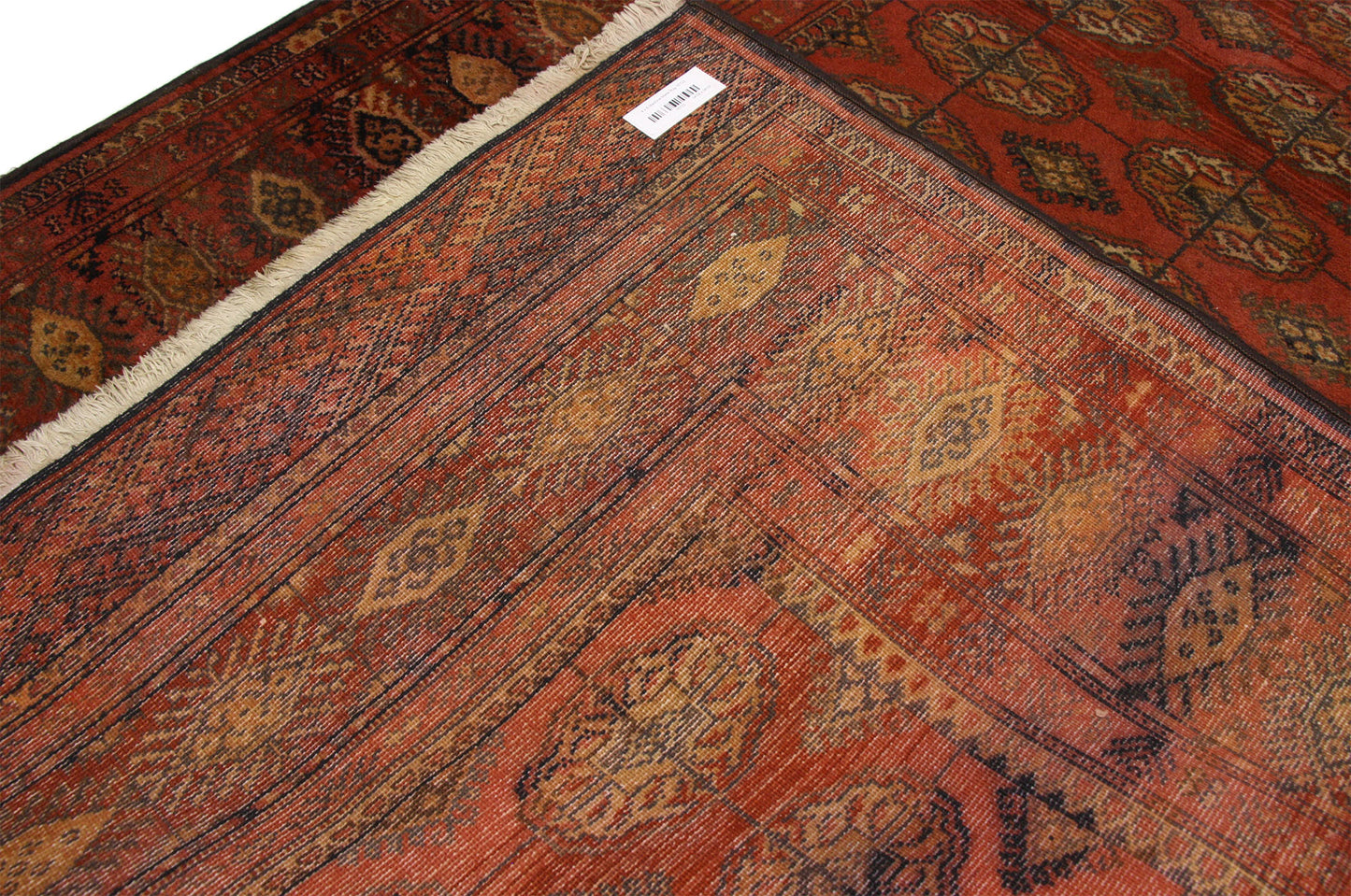 4 x 6 Antique Machine Made European Tekke Rug 76733