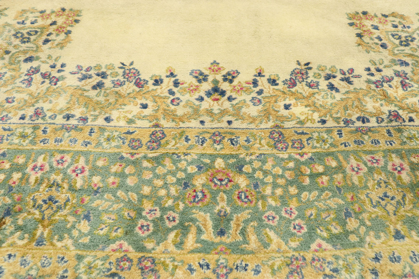 9 x 12 Vintage Kerman Rug 76735