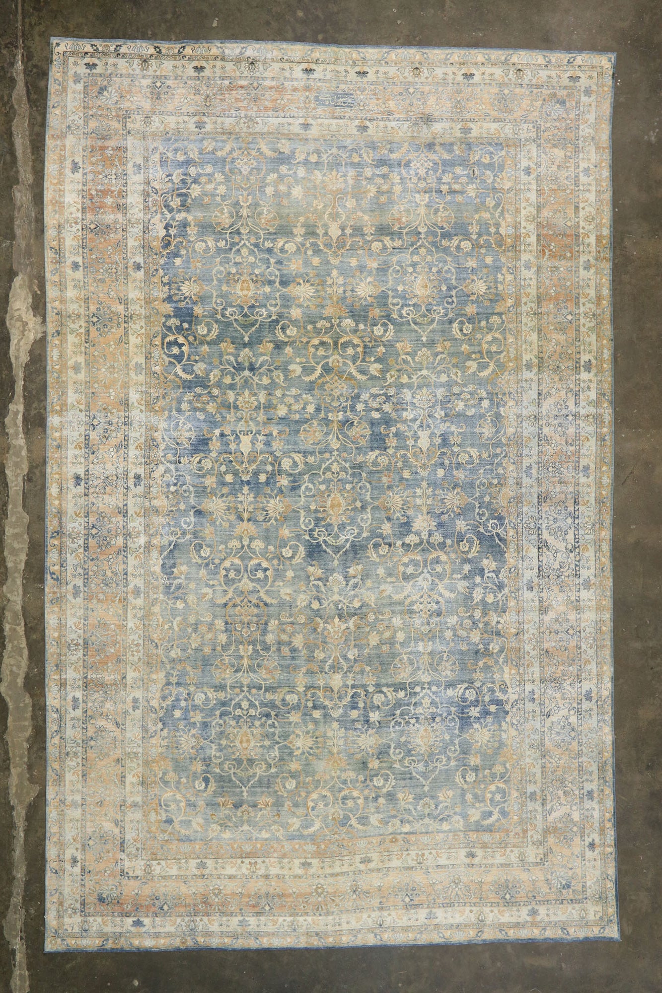 12 x 19 Antique Persian Kerman Rug 76737