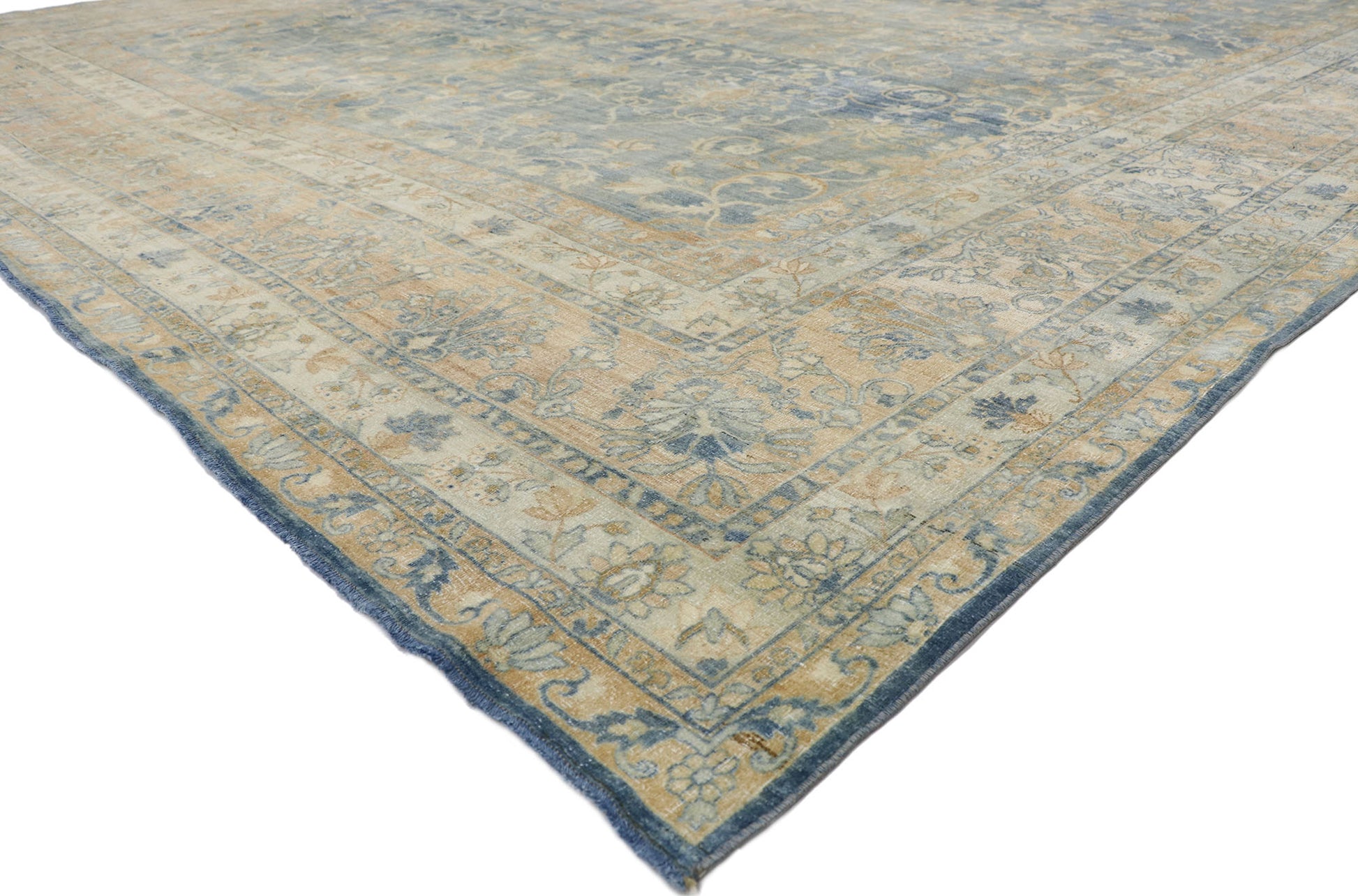 12 x 19 Antique Persian Kerman Rug 76737