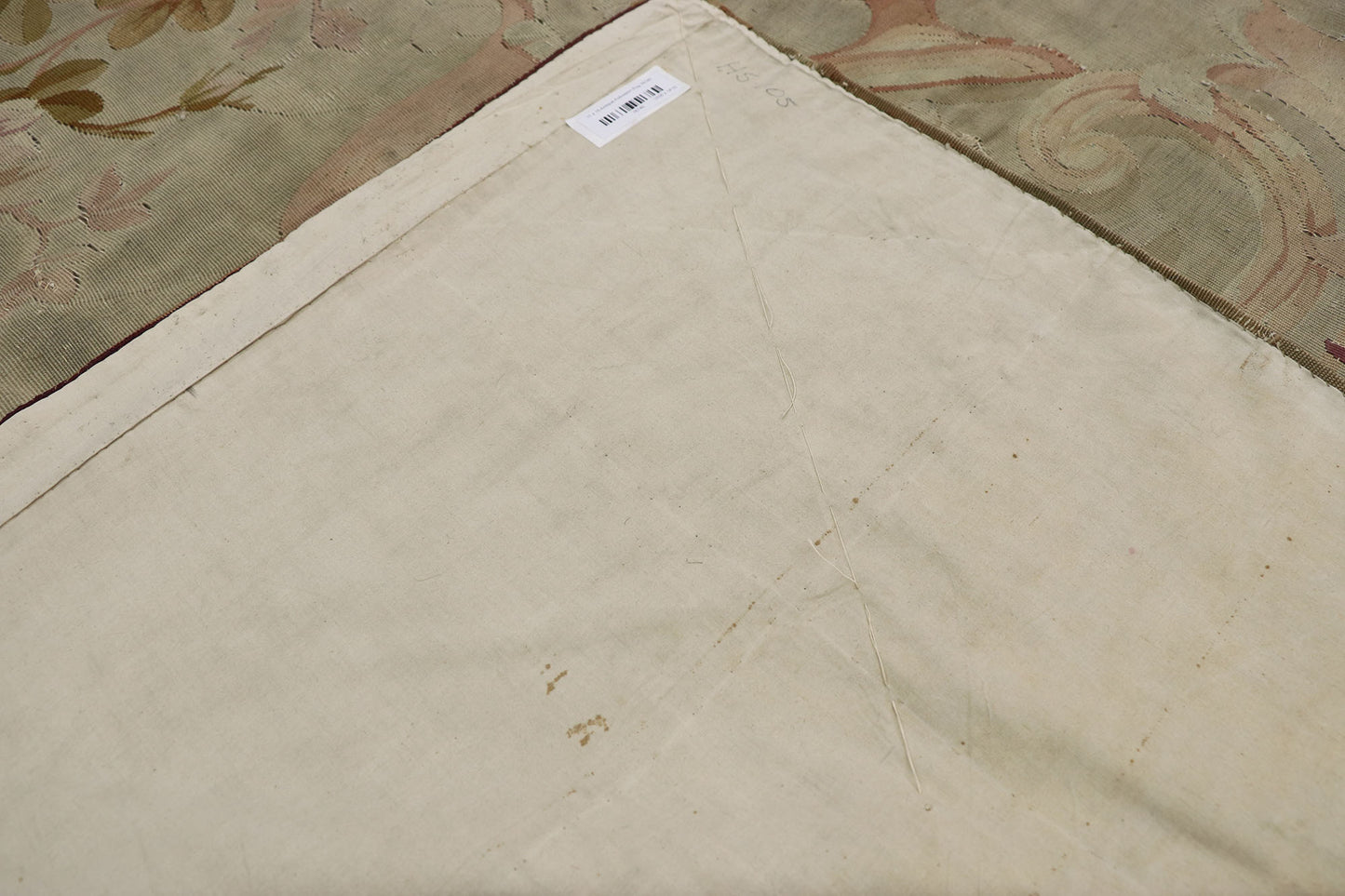 11 x 15 Antique French Aubusson Rug 76740