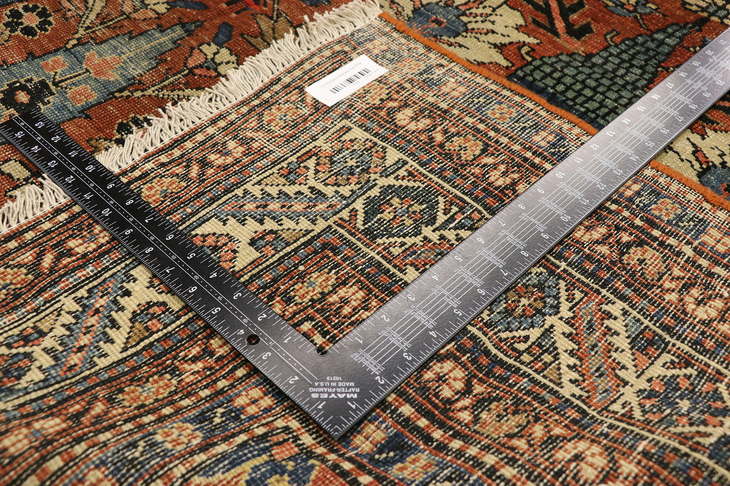 6 x 15 Antique Bakshaish Rug 76754