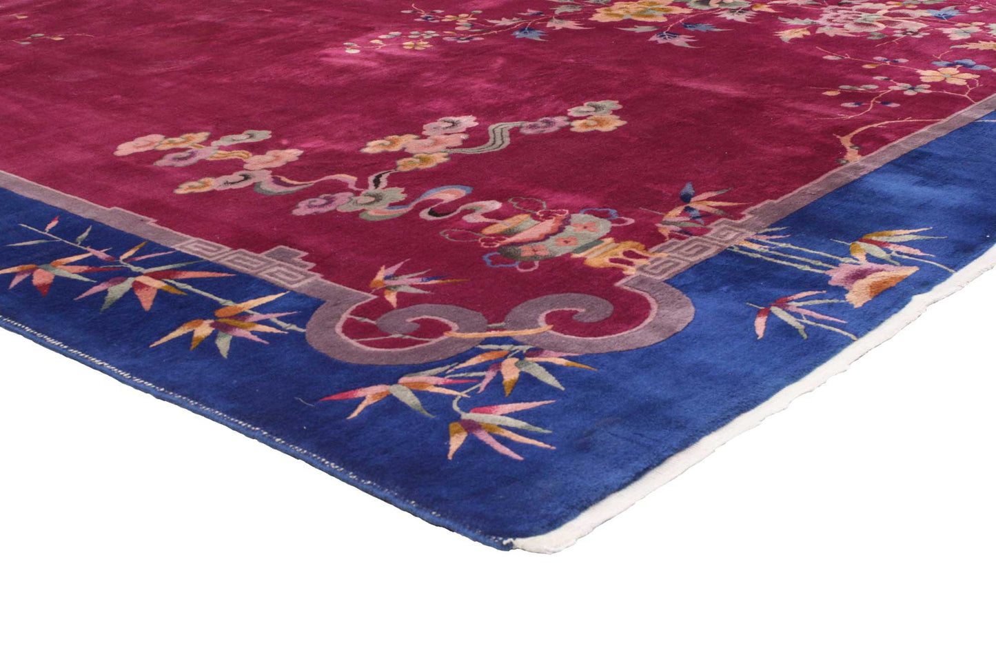 9 x 11 Antique Chinese Art Deco Rug 76766