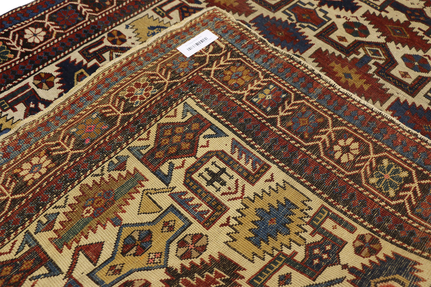 4 x 7 Antique Caucasian Shirvan Rug 76782