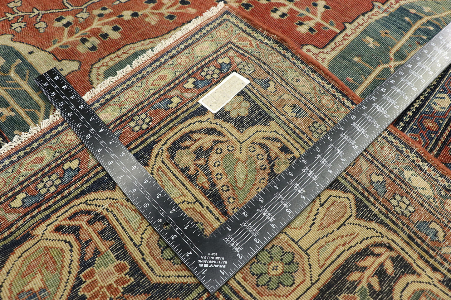 9 x 12 Antique Persian Farahan Rug 76783