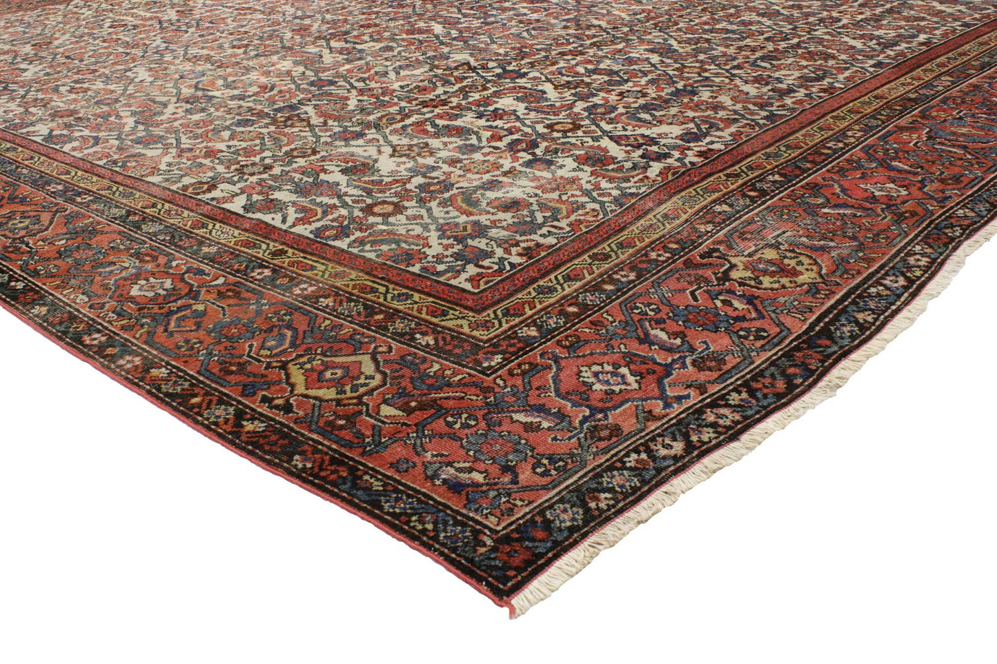 14 x 16 Antique Persian Mahal Rug 76790