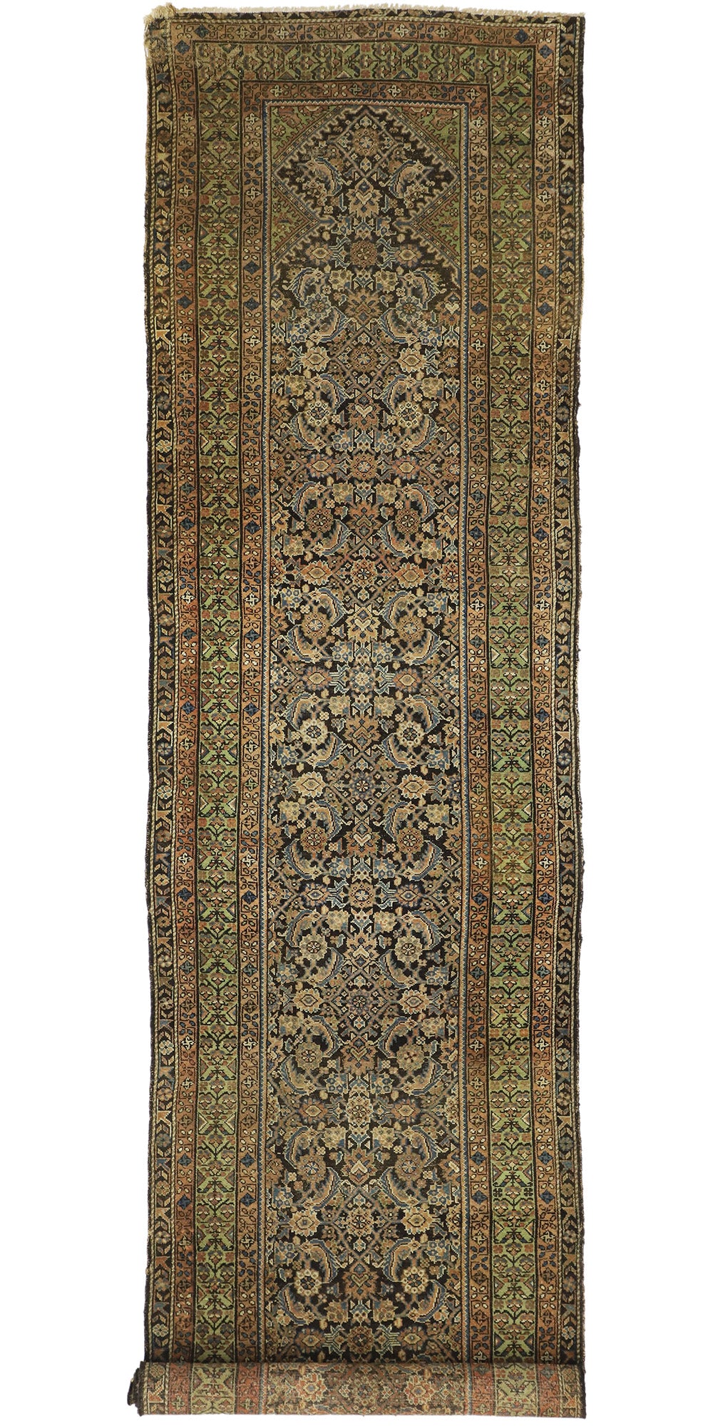 3 x 17 Antique Persian Malayer Rug 76793