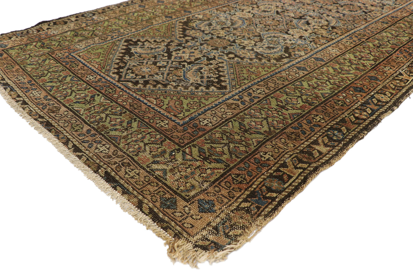 3 x 17 Antique Persian Malayer Rug 76793
