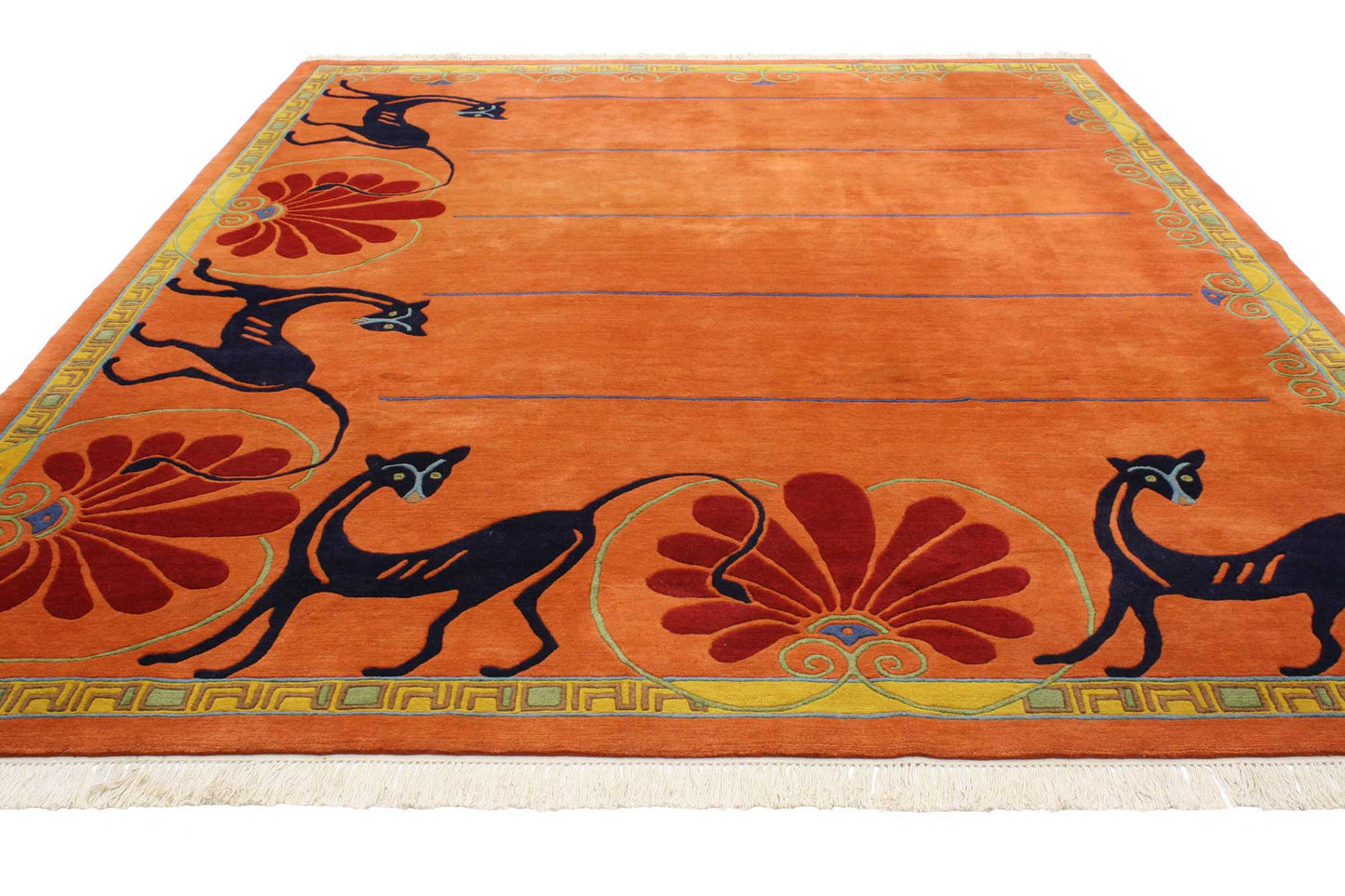 8 x 10 Vintage Tibetan Rug 76795