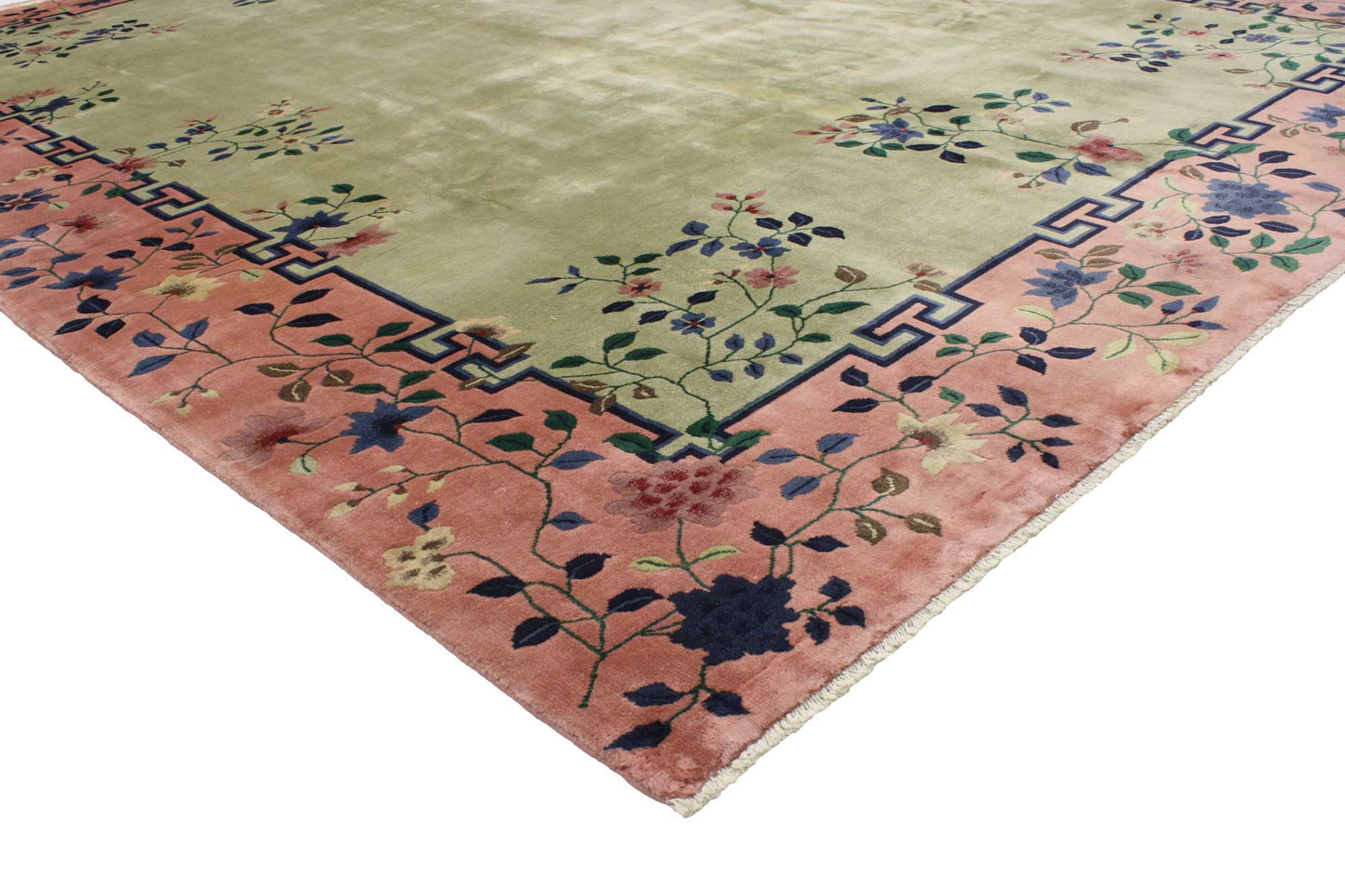 9 x 11 Antique Art Deco Rug 76801