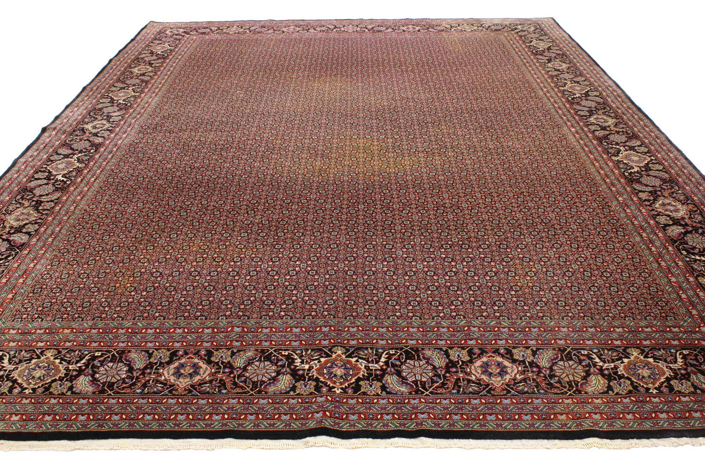 9 x 12 Vintage Tabriz Rug 76802
