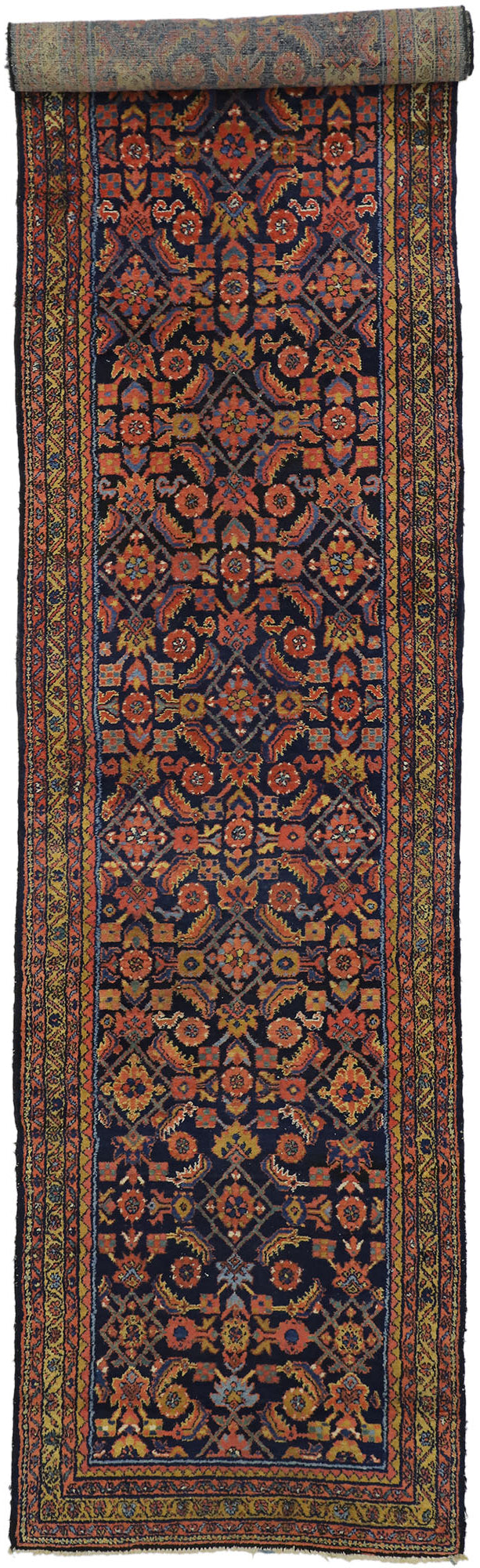4 x 17 Antique Malayer Rug 76805