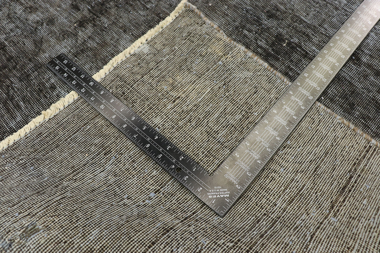 9 x 12 Distressed Overdyed Rug 76821
