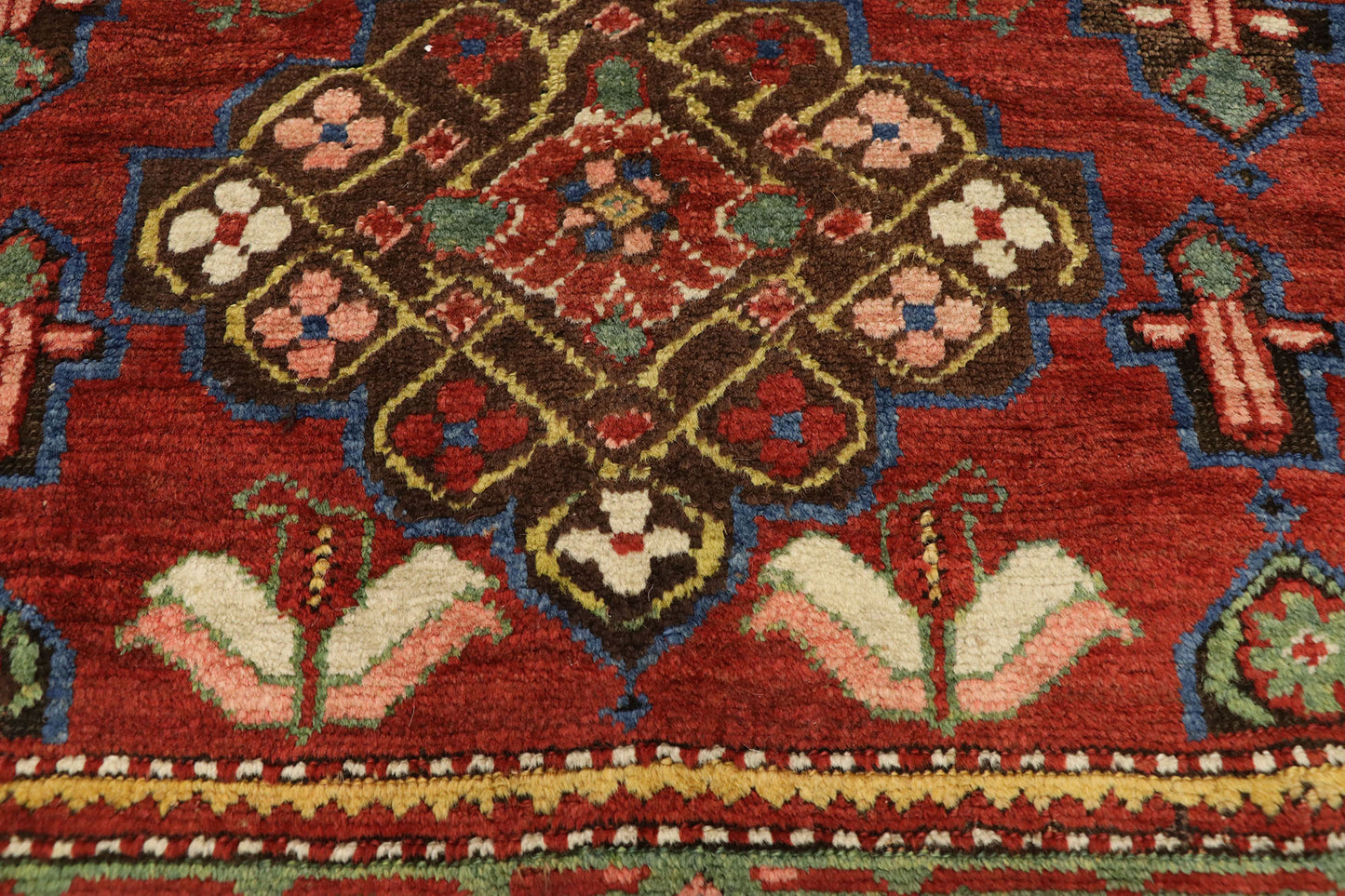 5 x 15 Antique Persian Karabagh Rug 76832