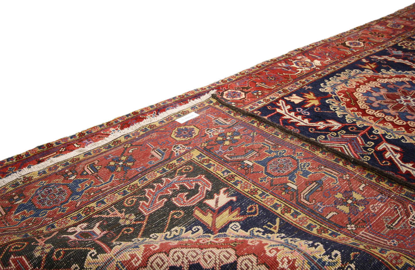 4 x 10 Vintage Persian Heriz Rug 76842