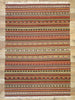 5 x 6 Vintage Turkish Striped Kilim Rug 76864