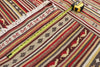5 x 6 Vintage Turkish Striped Kilim Rug 76864