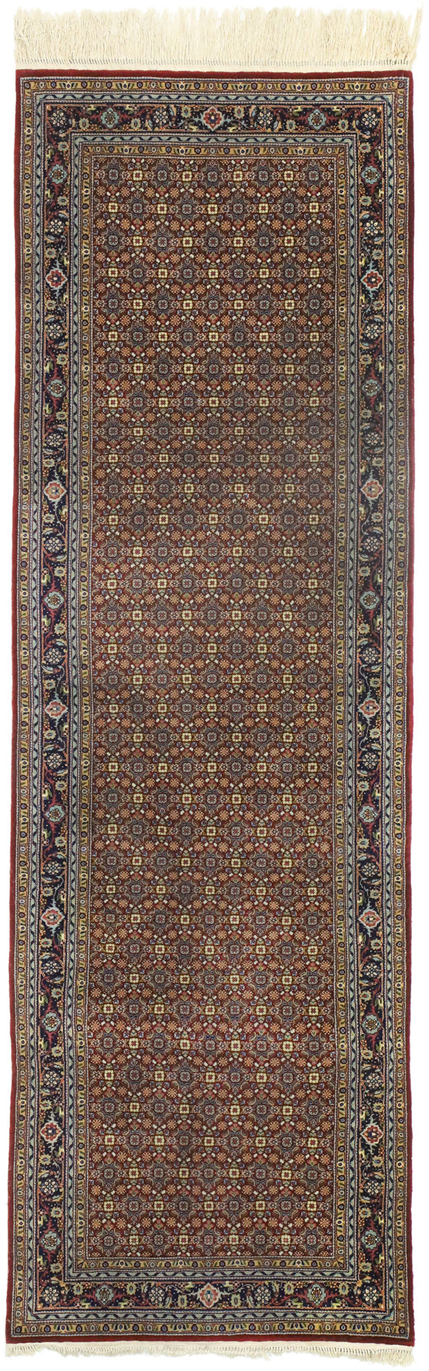 3 x 8 Vintage Chinese Tabriz Runner 76868
