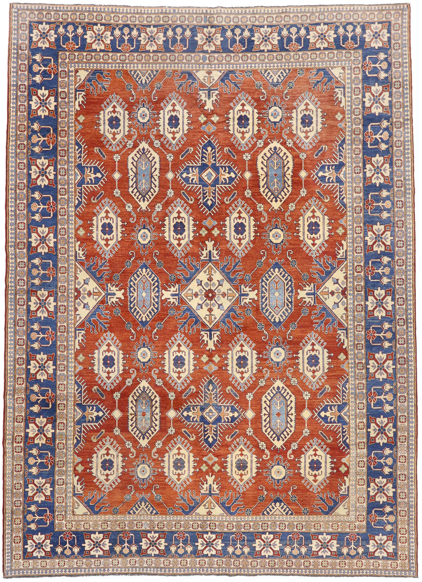 12 x 16 Vintage Shiraz Afghan Rug 76878