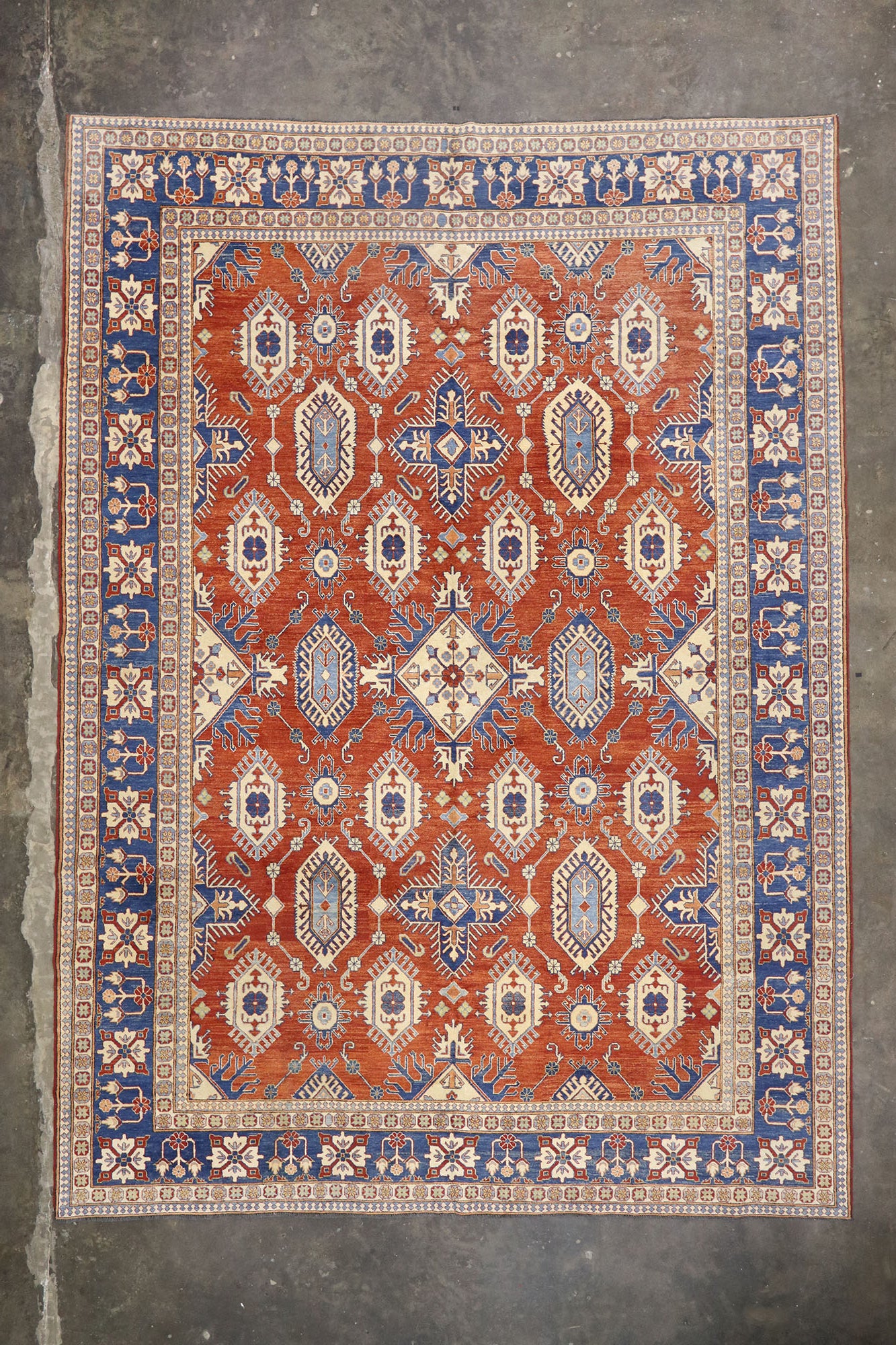 12 x 16 Vintage Shiraz Afghan Rug 76878