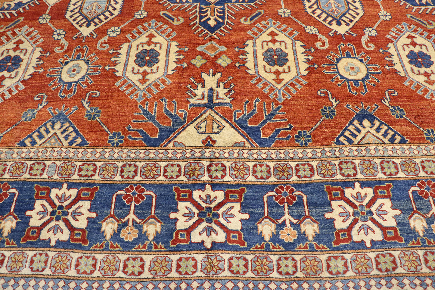 12 x 16 Vintage Shiraz Afghan Rug 76878