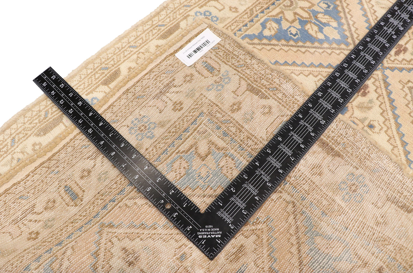 2 x 26 Antique Persian Malayer Runner 76902