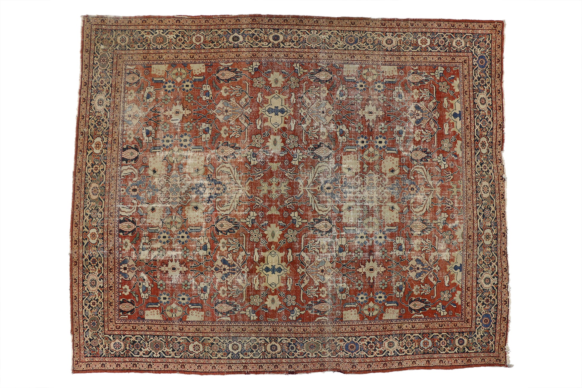 11 x 14 Antique Persian Sultanabad Rug 76939