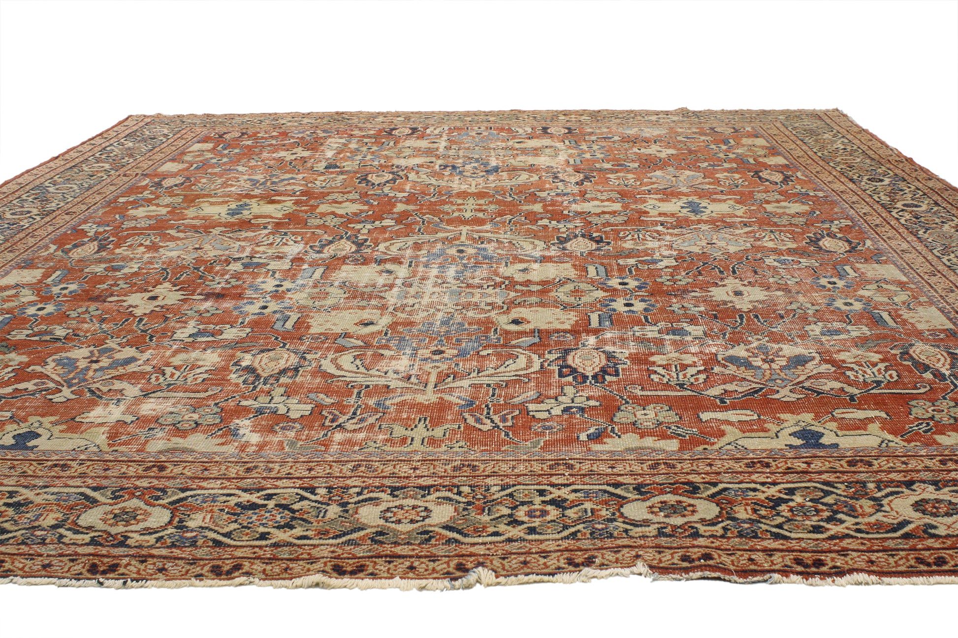 11 x 14 Antique Persian Sultanabad Rug 76939