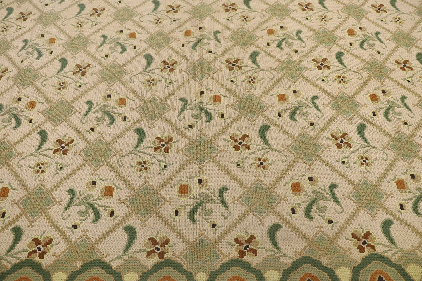 10 x 10 Antique Portuguese Arraiolos Rug 76942