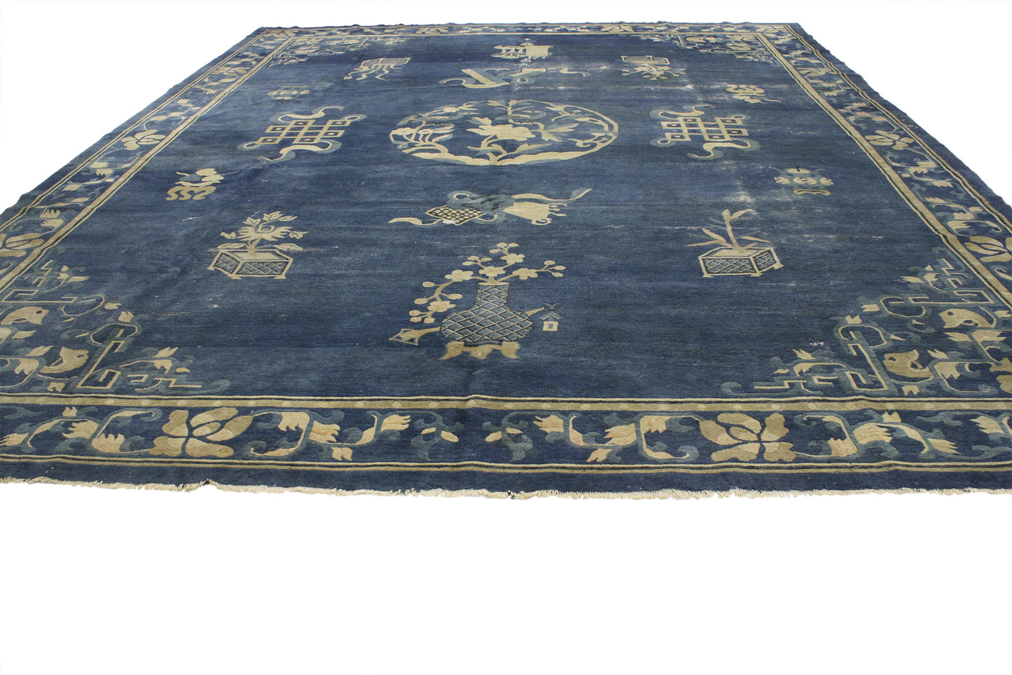 9 x 12 Antique Chinese Rug 76943