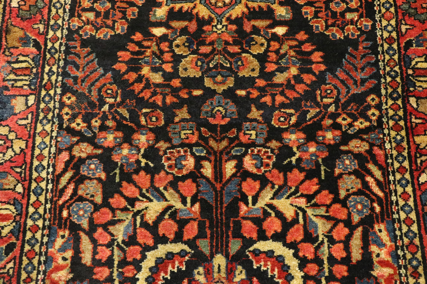 2 x 4 Antique Sarouk Rug 76961