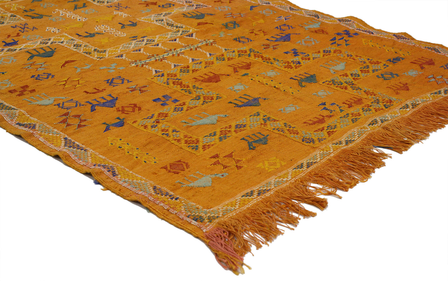 4 x 5 Vintage Kilim Rug 76988