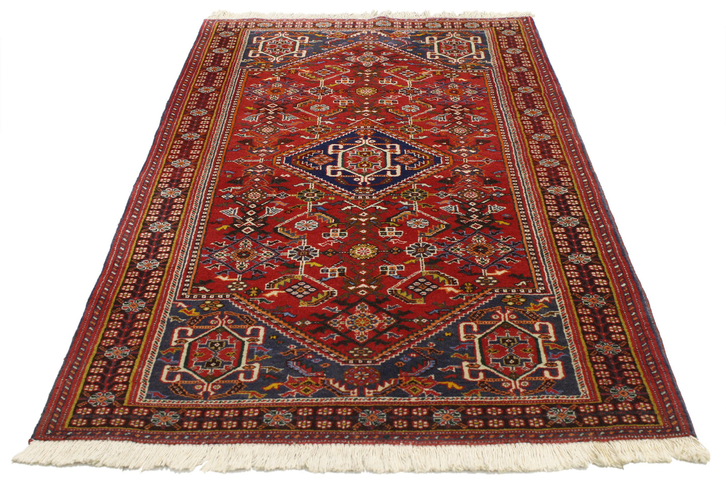 3 x 5 Vintage Gashgai Rug 76996
