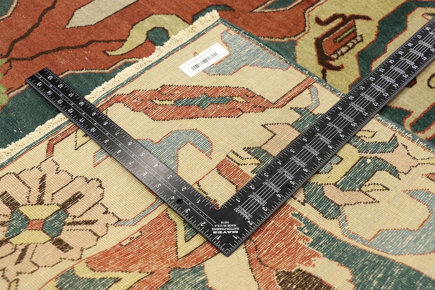 10 x 13 Antique Tabriz Rug 77049