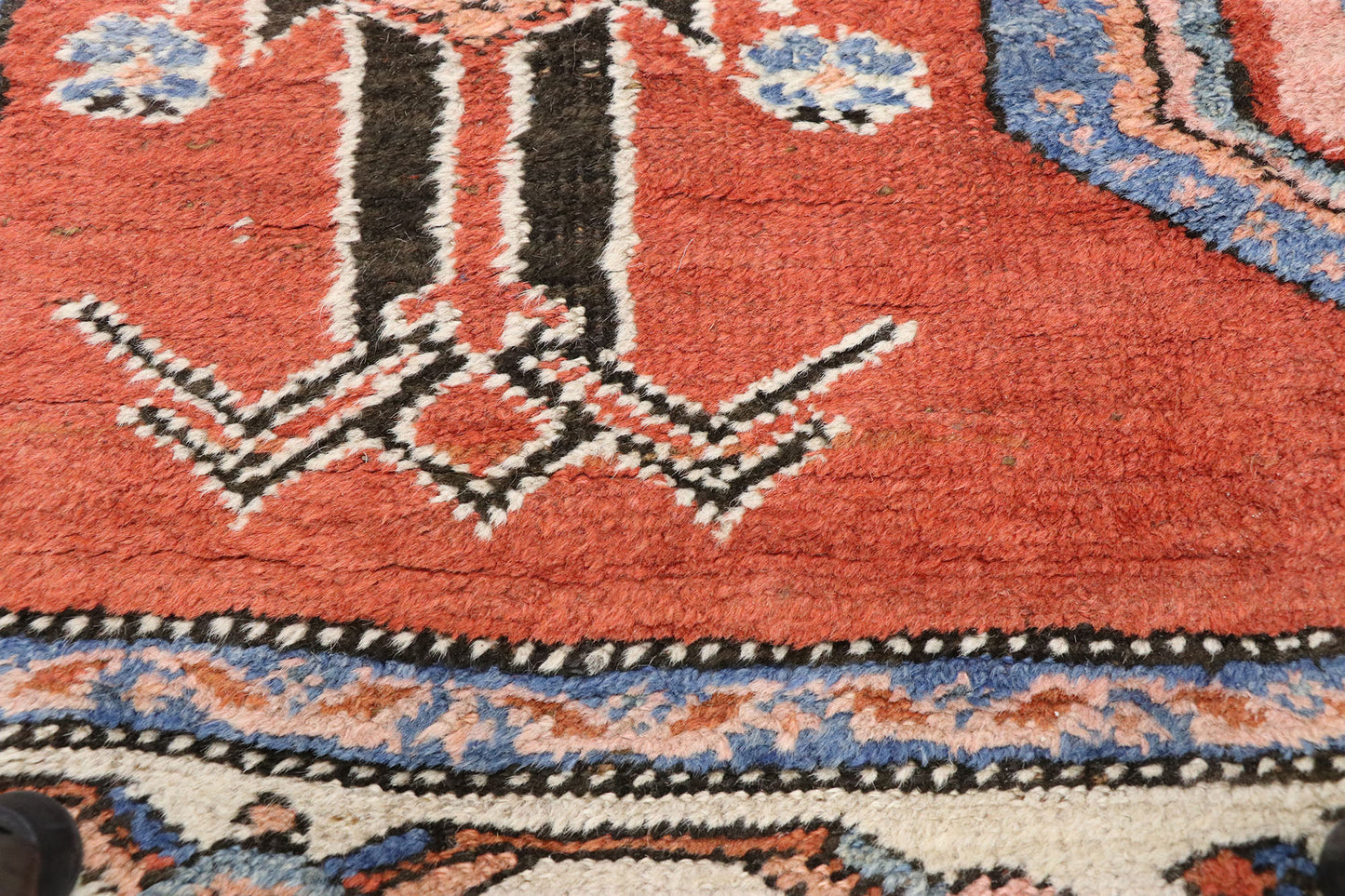 4 x 14 Antique Persian Kurdish Rug 77054