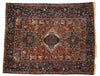 5 x 6 Antique Persian Heriz Rug 77066