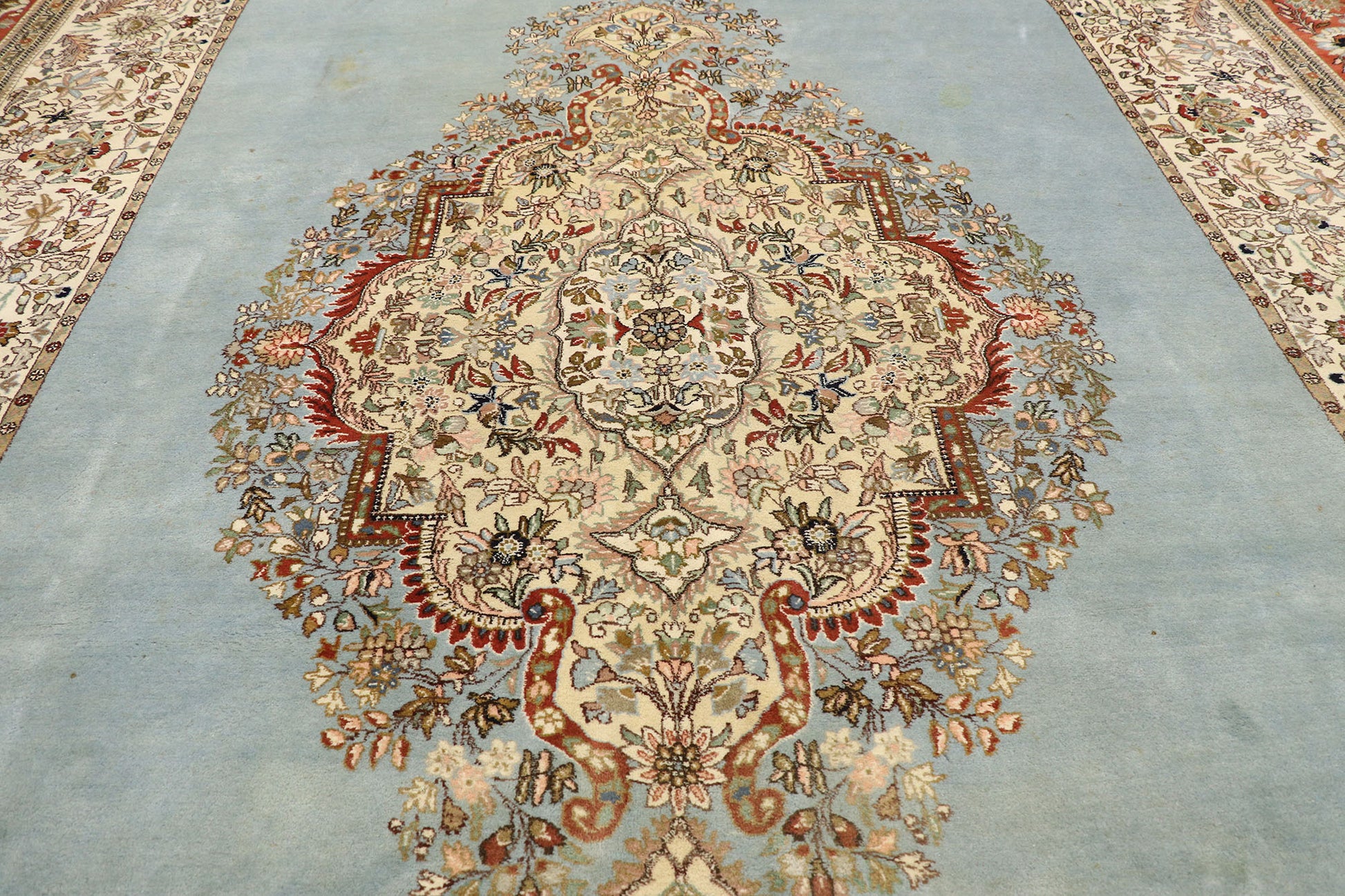 13 X 19 Vintage Persian Tabriz Rug 77075