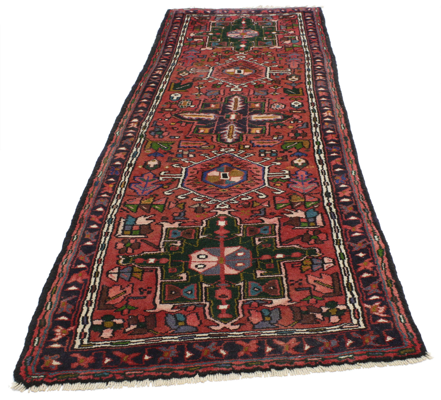 2 x 7 Vintage Heriz Rug 77085