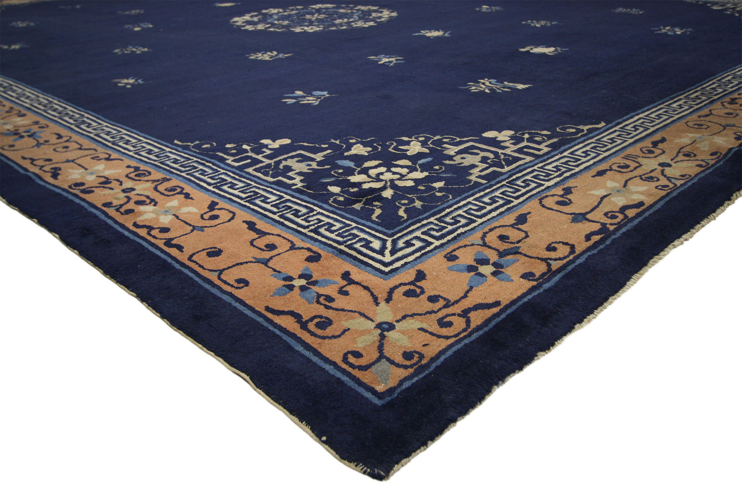 12 x 15 Antique Chinese Peking Rug 77105