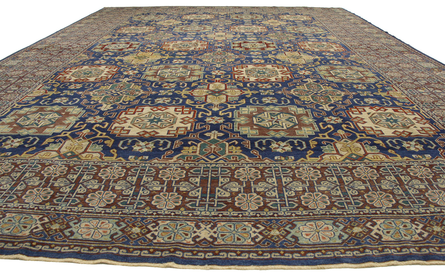 13 x 18 Vintage Oushak Rug 77122
