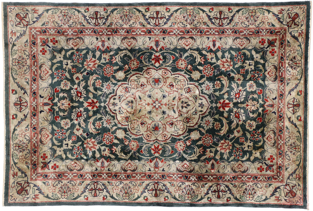 4 x 6 Vintage Chinese Tabriz Rug 77172