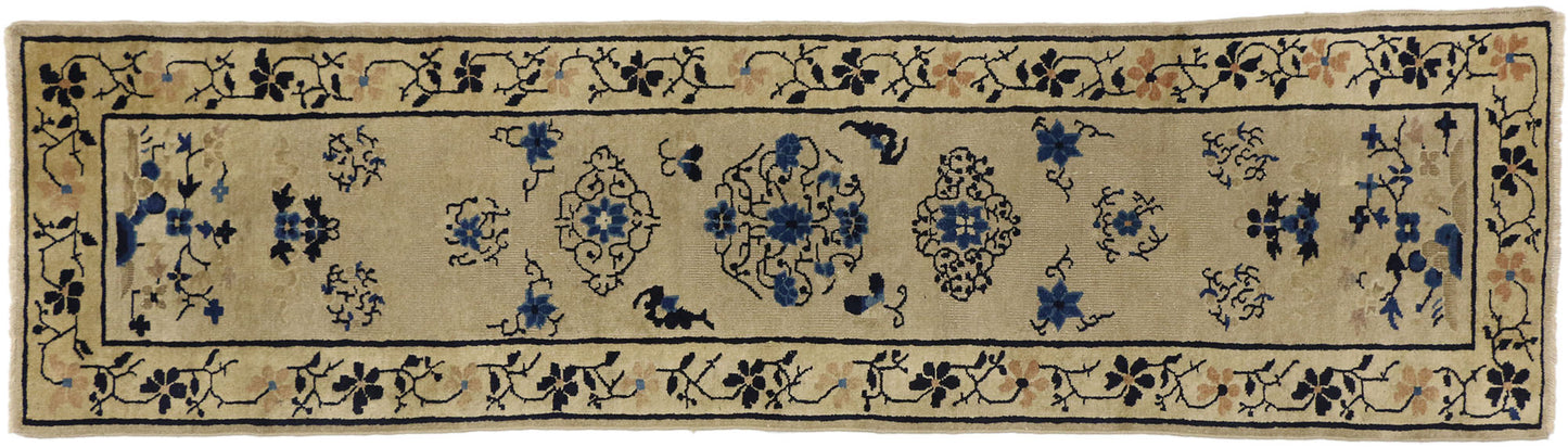 2 x 9 Antique Chinese Peking Runner 77173