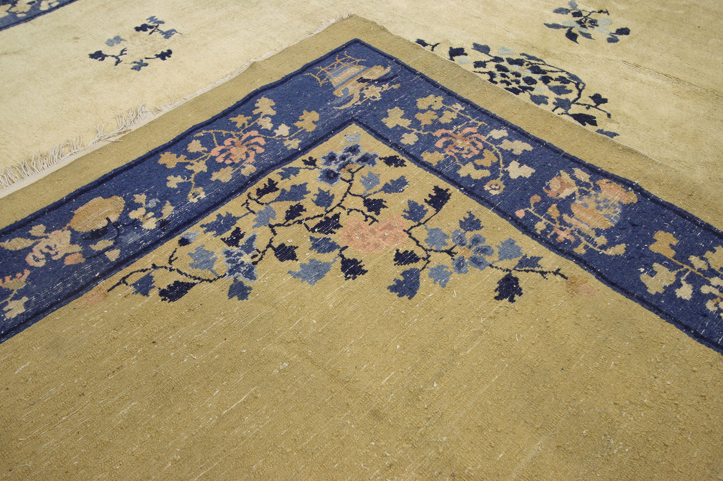 9 x 11 Antique Chinese Peking Rug 77191