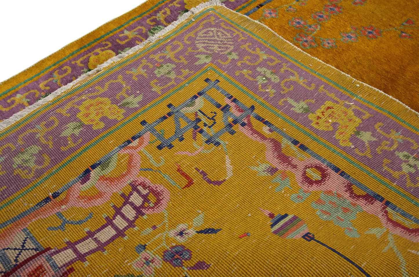 4 x 7 Antique Art Deco Rug 77192