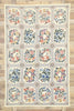 5 x 8 Vintage Floral Needlepoint Rug 77206